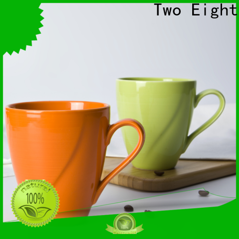 Two Eight Top tall ceramic mug manufacturers for bistro