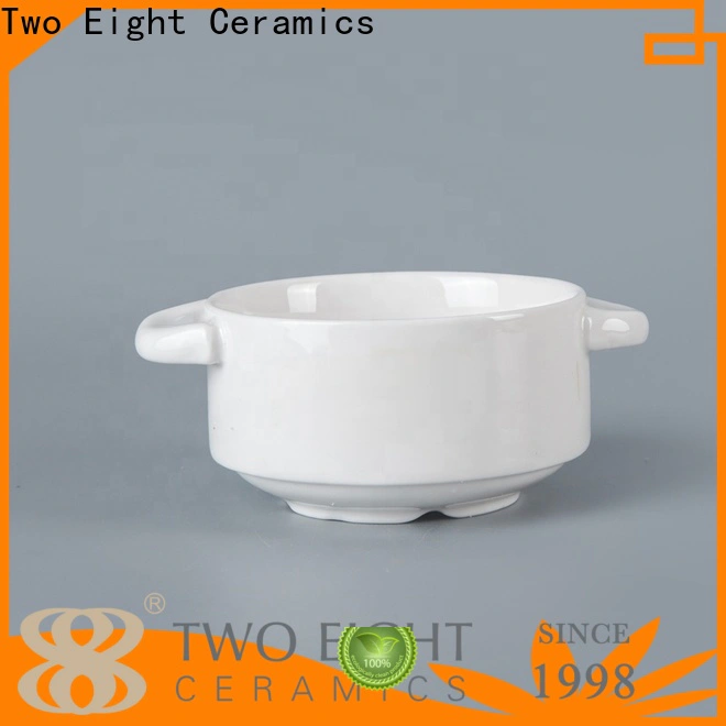 Two Eight Top white pasta bowl Supply for home