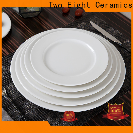 Wholesale white dinner plates for business for home Two Eight