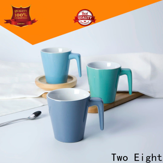 Two Eight plain coffee mugs factory for home