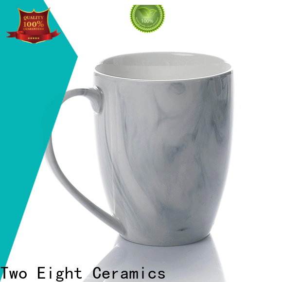 Two Eight stoneware coffee mugs Suppliers for restaurant