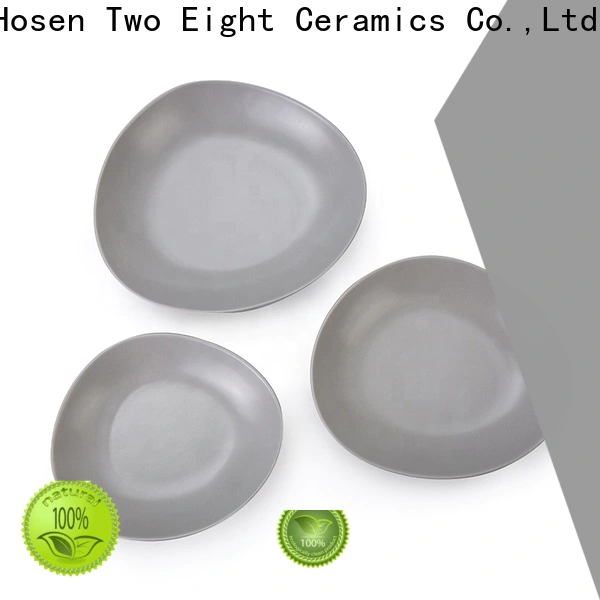 Two Eight Wholesale cheap ceramic plates manufacturers for dinner