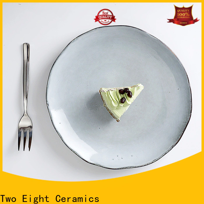 Two Eight earthenware plates Suppliers for dinning room