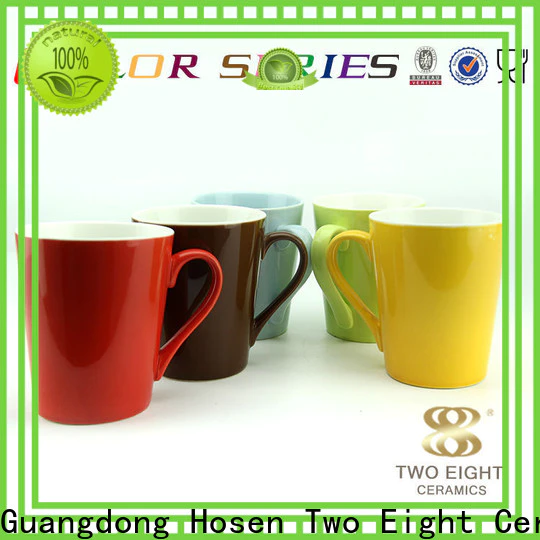 Two Eight coffee mugs with initials Suppliers for restaurant
