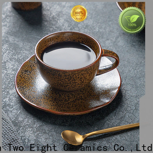Two Eight large handle coffee mugs company for hotel