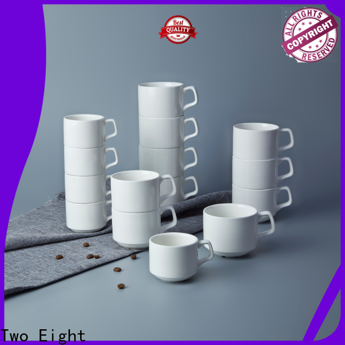 Two Eight china coffee cups manufacturers for hotel