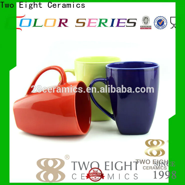 Two Eight custom mugs manufacturers for bistro