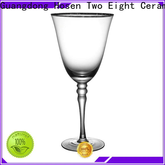 New large crystal wine glasses manufacturers for dinner