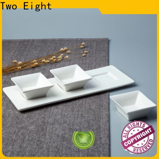 Two Eight ceramic cheese plate