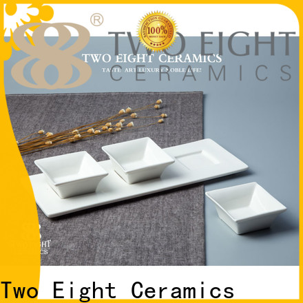 Two Eight handmade ceramic plates