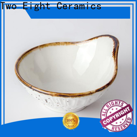 Two Eight ceramic cooking bowl Supply for bistro