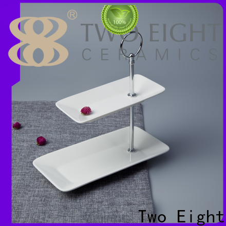 Two Eight ceramics plate