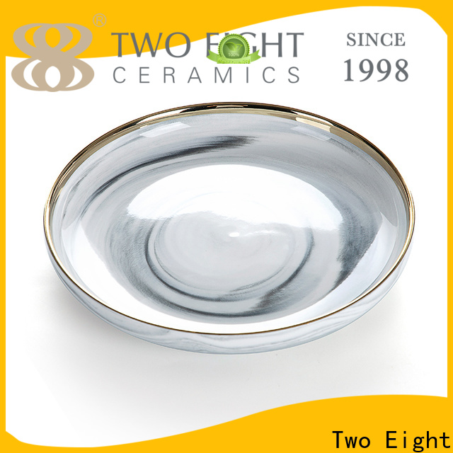 Two Eight Best cheap ceramic plates factory for dinning room