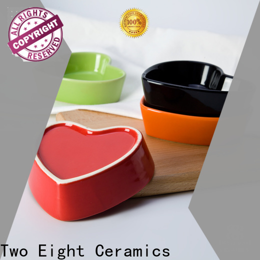 Two Eight red ceramic bowl manufacturers for hotel