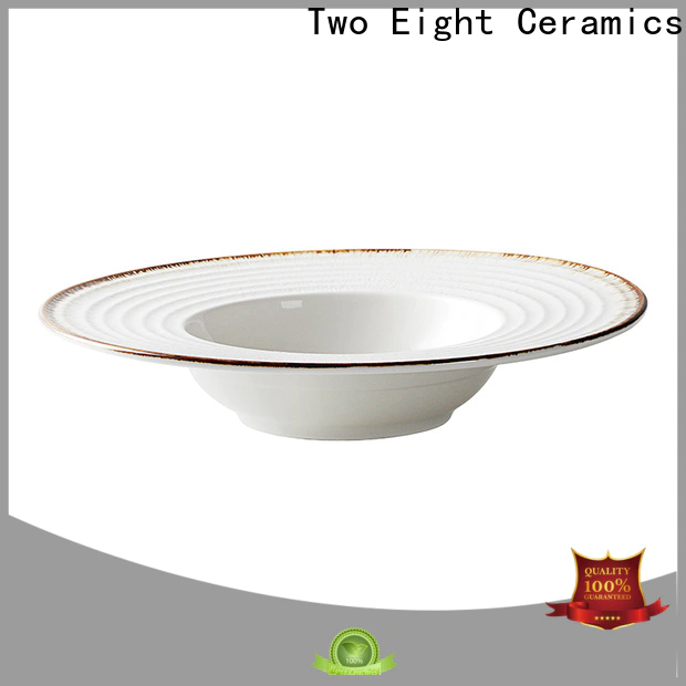 Two Eight ceramic square plate Supply for kitchen