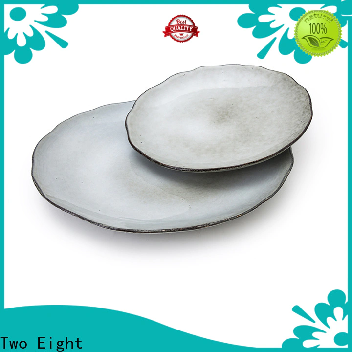 Two Eight italian ceramic plates Suppliers for restaurant