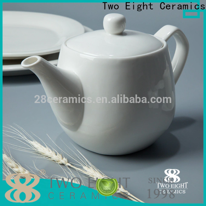Two Eight teapot and teacup set Supply for restaurant