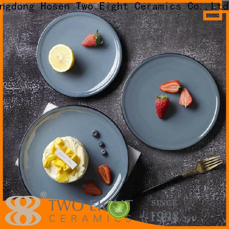 Two Eight Best rectangle ceramic plates manufacturers for hotel