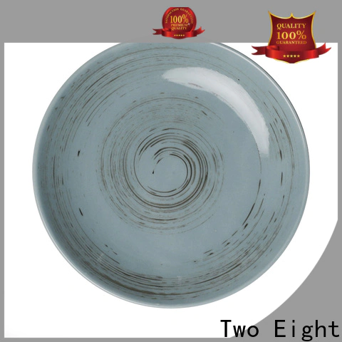 Two Eight Top speckled ceramic plate Supply for dinner