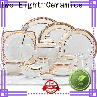 Two Eight square dinner plates manufacturers for restaurant