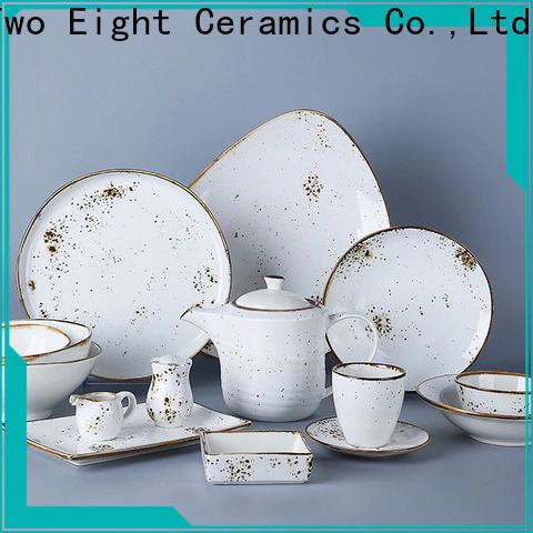 Two Eight High-quality restaurant plates and cutlery manufacturers for kitchen