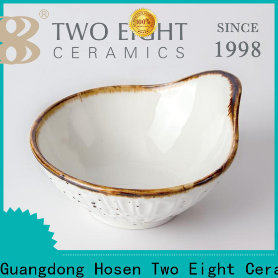 Two Eight Custom ceramic dessert bowls manufacturers for bistro
