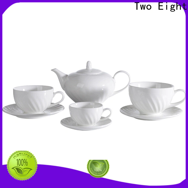 Two Eight cup saucer set manufacturers for bistro