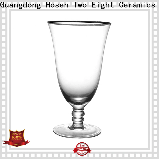 Two Eight globe wine glasses manufacturers for restaurant