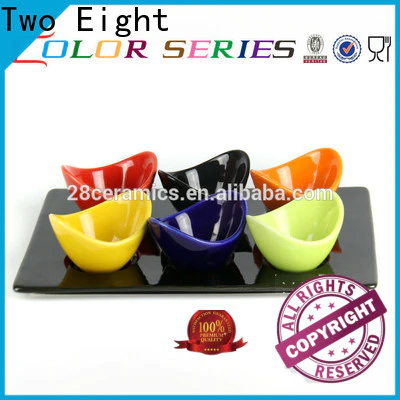 Two Eight ceramic food bowls Suppliers for restaurant