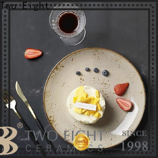 Two Eight High-quality best ceramic plates Suppliers for restaurant