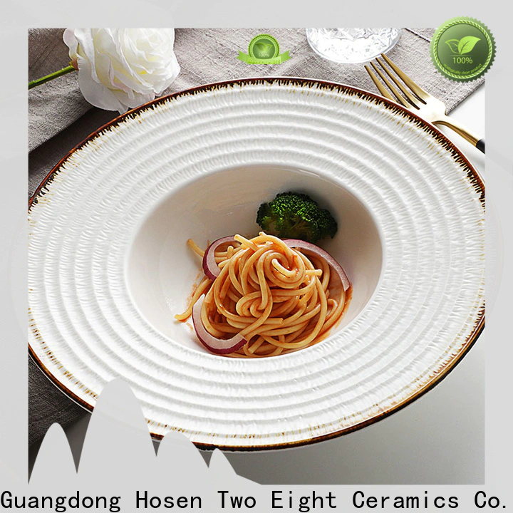 Two Eight New aesthetic plate manufacturers for hotel