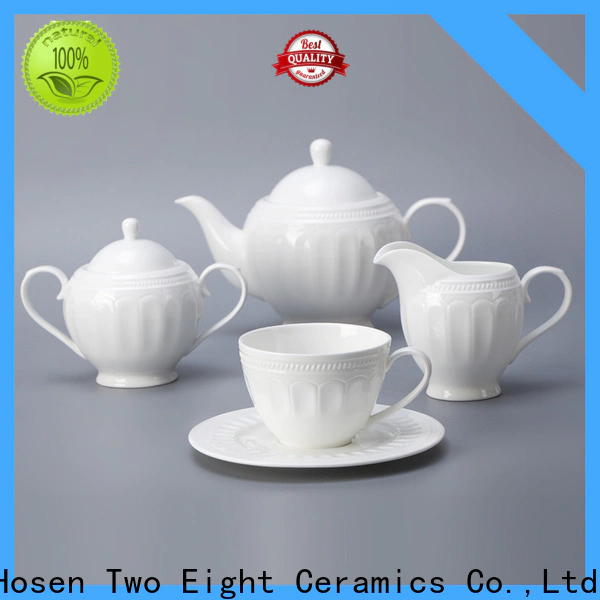 Two Eight Wholesale cheap cup and saucer set manufacturers for hotel