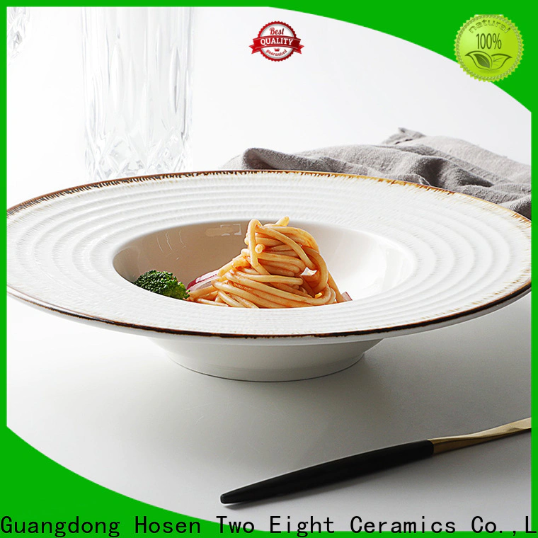Top rectangle ceramic plates Supply for kitchen