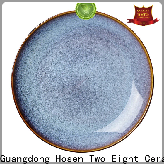 Two Eight Wholesale coloured ceramic plates factory for kitchen