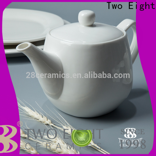 Two Eight teapot teacup set manufacturers for hotel