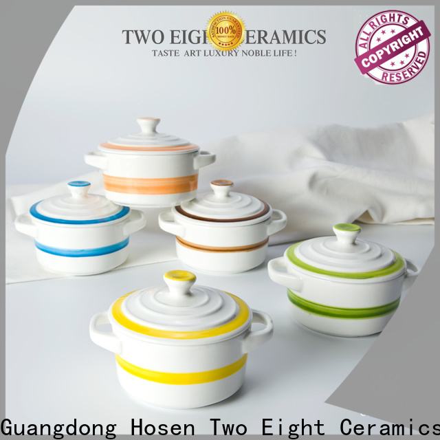 New blue ceramic bowls Supply for dinning room