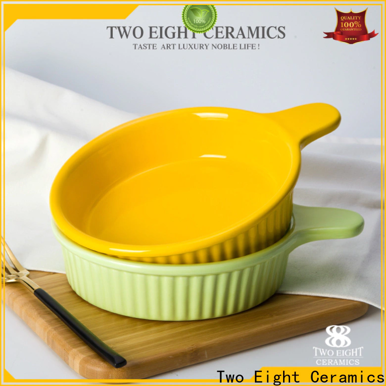 Two Eight High-quality ceramic popcorn bowl manufacturers for kitchen