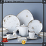 Custom hotel collection porcelain dinnerware company for restaurant