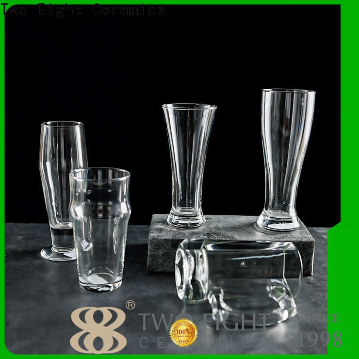 Two Eight New wholesale drinking glasses company for bistro