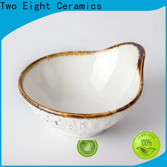 Two Eight colorful ceramic bowls company for kitchen