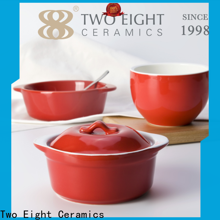Two Eight cheap ceramic bowls Supply for restaurant