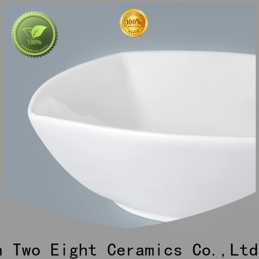 Two Eight yellow ceramic bowl