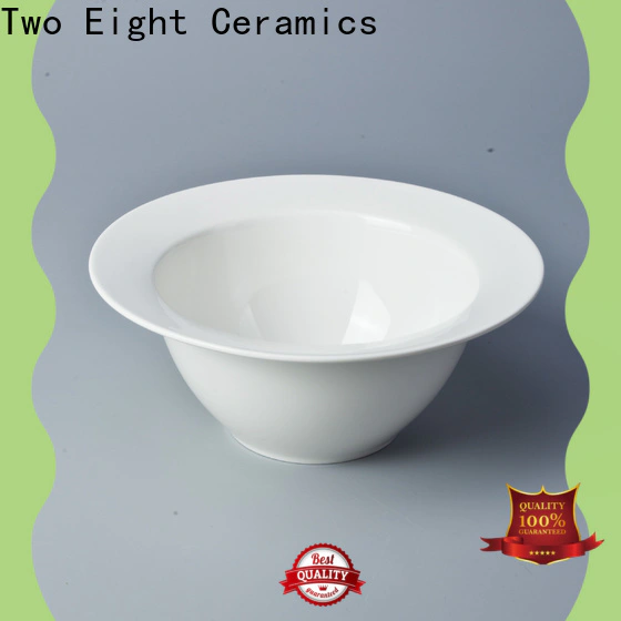 Two Eight ceramic soup bowls