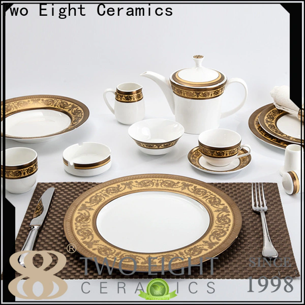 Two Eight New pottery dinnerware for business for home