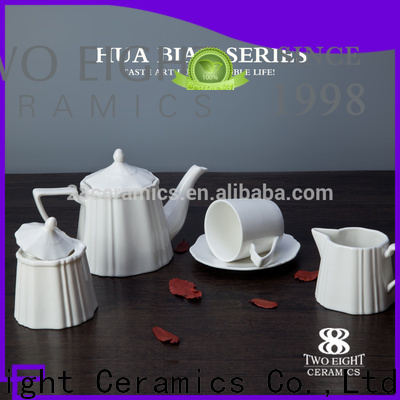 Two Eight french tea set company for dinner