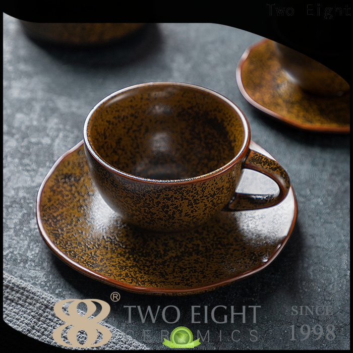 Two Eight blank coffee mugs for business for home