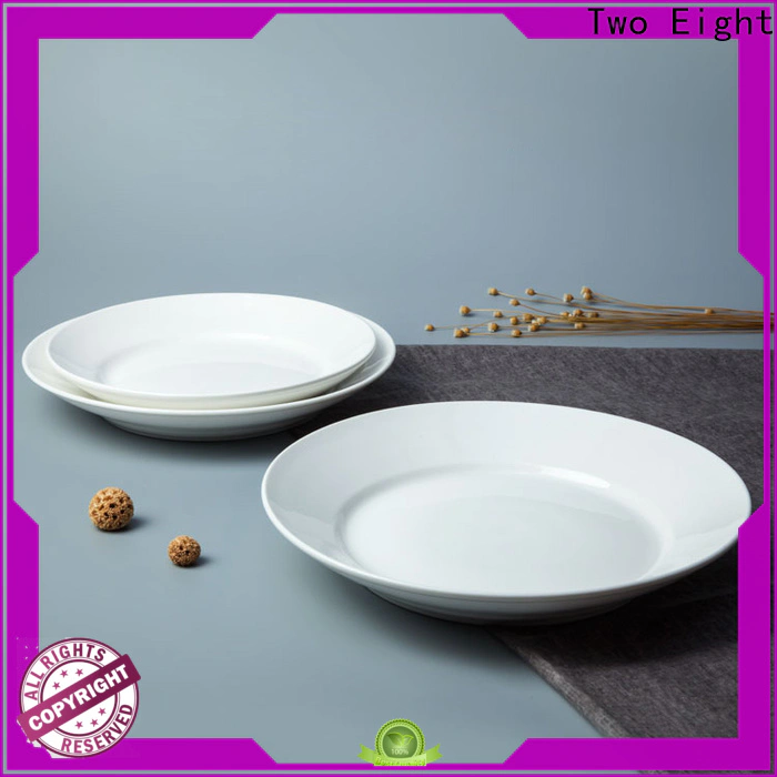 Two Eight Latest white dinner plates manufacturers for dinner