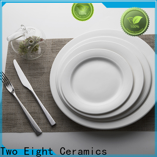 Two Eight plate dinnerware Supply for bistro