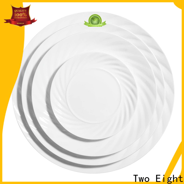 Two Eight Custom white dishes Suppliers for bistro