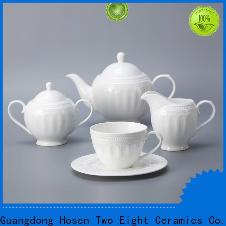 Two Eight best tea set brands manufacturers for hotel